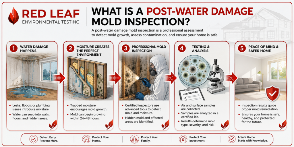 What is a Post-Water Damage Mold Inspection